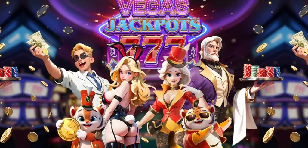 Vegas Jackpots 777 is an online casino application. It has numerous games that a user can play without paying a cent.