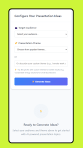 Creating presentations with higgsfied ai apk screenshoot